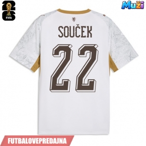 Lacne Muži Futbalové dres Česká republika Tomas Soucek #22 MS 2026 Krátky Rukáv - Preč